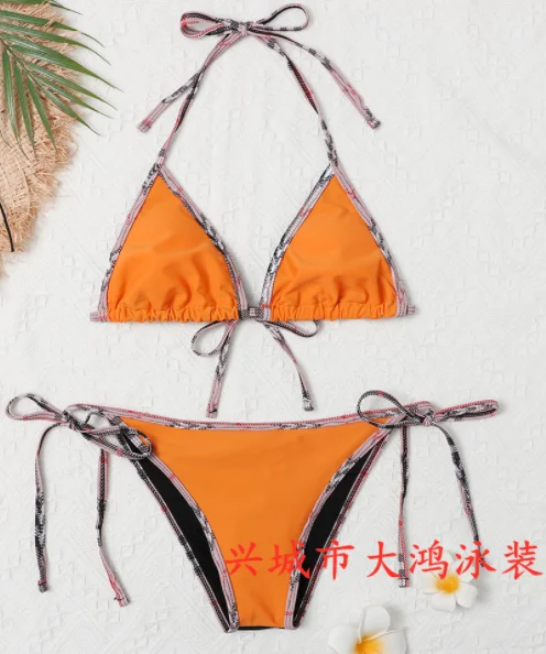 

Fashion Designer Swimwear Women Graceful Two Pieces Swimsuit Lady Elegant Bathing Suit Girl's High-End Sexy Bikini