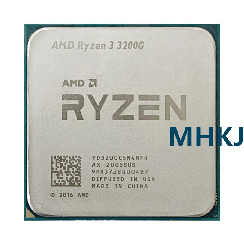 AMD Ryzen 3 3200G R3 3200G 3, 6     65  L3 = 4M YD3200C5M4MFH  AM4