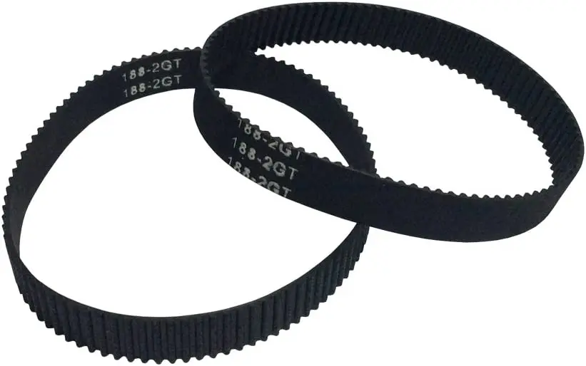 Ремень ГРМ 2GT 186-2GT-9 L = 186 мм W 9 93 зубца в закрытом корпусе для 3D-принтера упаковка из