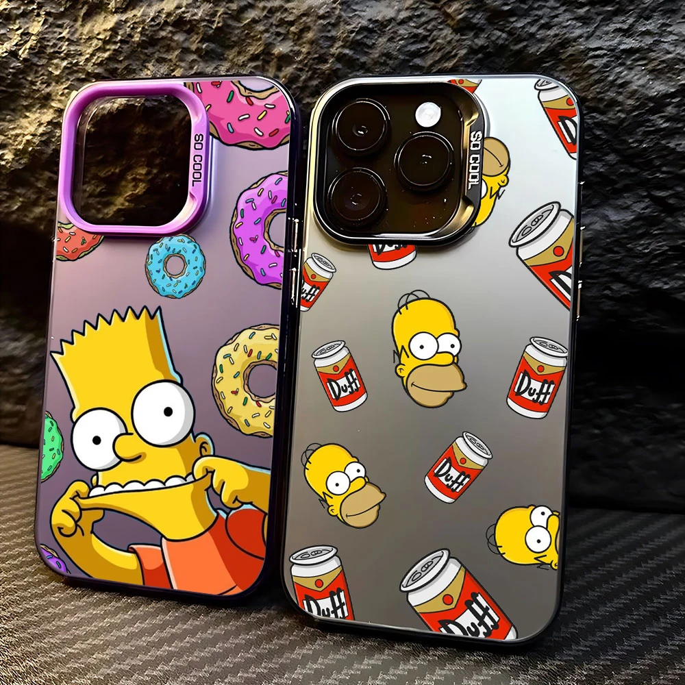 Чехол для телефона с забавным мультяшным рисунком iPhone 16 15 14 13 12 11 Pro Max X XR XSMAX 8 7 Plus