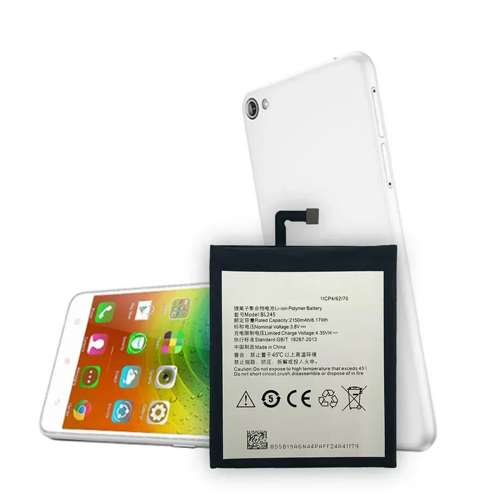Новый аккумулятор BL245 емкостью 2150 мАч для Lenovo S60 S60T S60W запасные аккумуляторы
