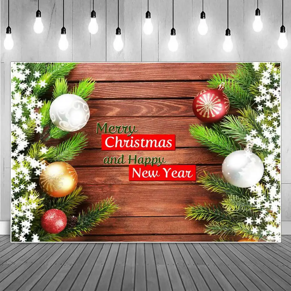 

Фон для фотосъемки с изображением звезд и цветов с надписью "Merry Christmas"