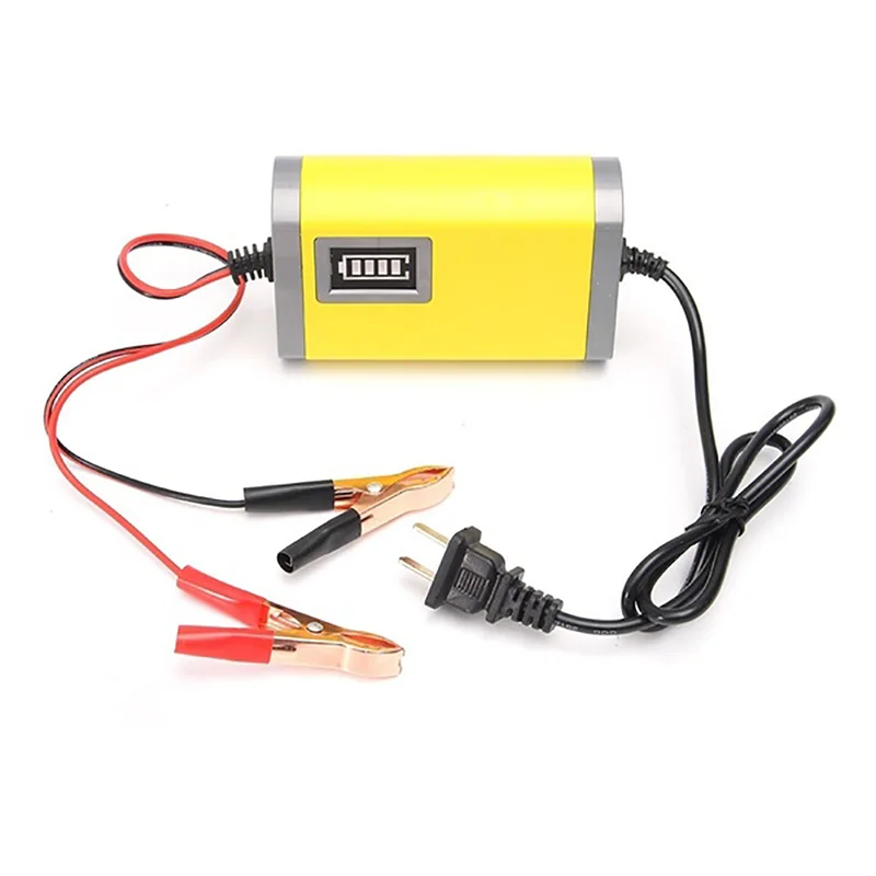 

Car Truck Motorcycle Battery Charger 12V 2A Full Automatic Smart Power Charger