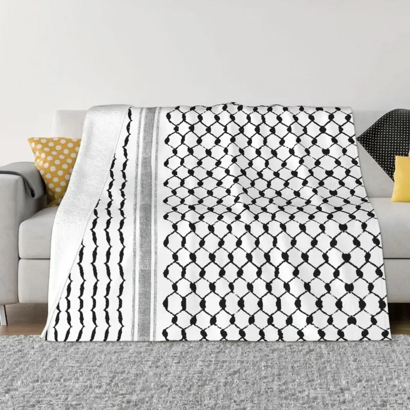 Одеяла с этническим рисунком при Палате хаматта Куфия одеяла из кораллового