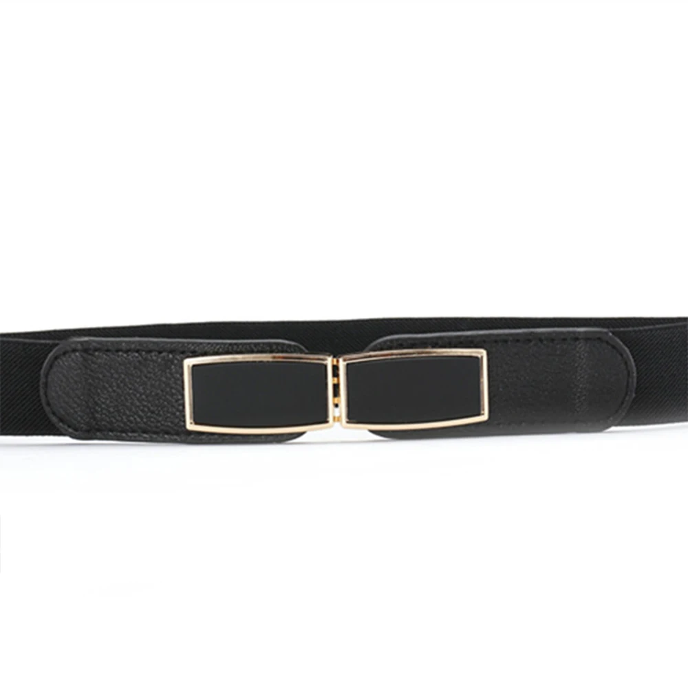 SISHION Retro Fashion Women Elastic Wide Waist Belt Black Punk Vintage Belt Cinturon Cummerbunds  SCB0171