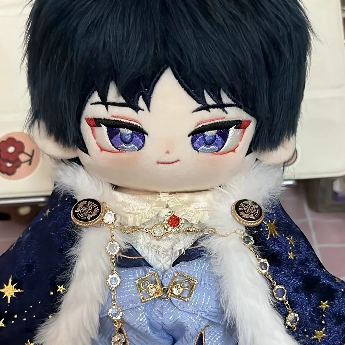 

Game Genshin Impact Wanderer Balladeer Anime Cosplay Plush Stuffed Doll Dress Up Panda Top Clothing Star Crown Set Fans Toy Gift