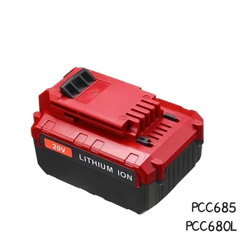 포터 케이블 PCC601 PCC620LB PCC640 PCC670B PCC680L PCC682L PCC685 PCC710B PCC772B 20V 전동 공구 배터리, 6000mAh