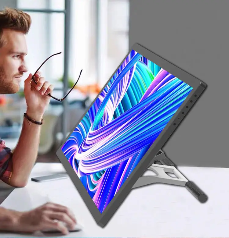 Фото Графический планшет для ПК с интерфейсом USB-C, разрешением 5080LPI, 8192 уровнями нажатия, сенсорным LCD-экраном №1