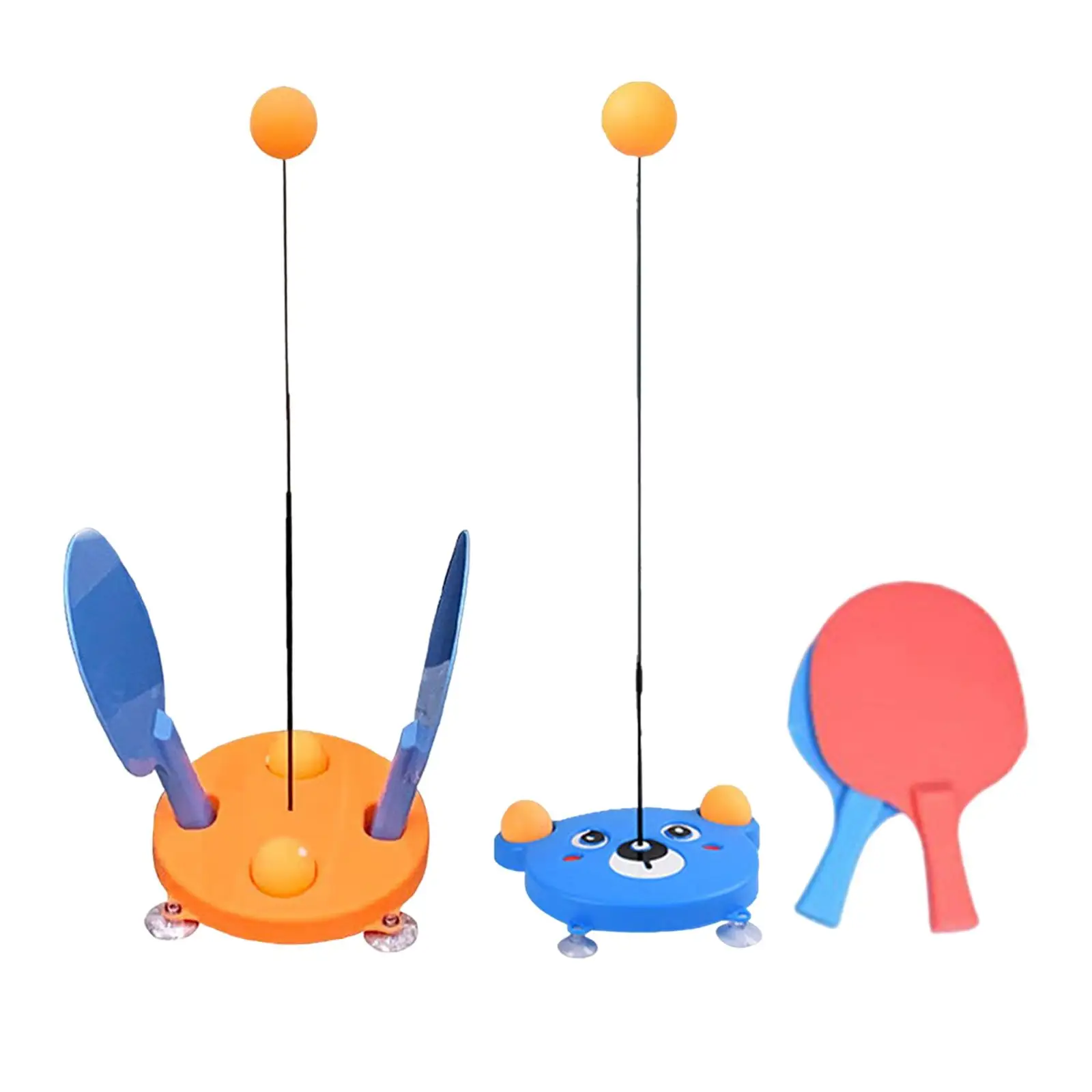 

Table Tennis Trainer Self Training Paddles and Balls Parent Child Interaction Toy Training Machine for Practice Children