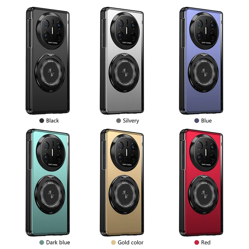 Чехол для Huawei Mate X6, магнитная подставка для объектива, приятный для кожи, матовый, мягкий, силиконовый, противоударный, защитный чехол для Huawei Mate X6 (art.: 3920cd1ff48b7) - 3920cd1ff48b7