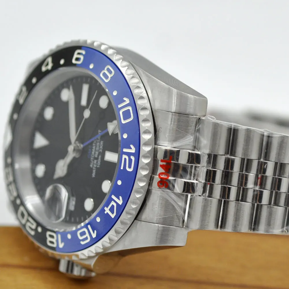 Часы наручные мужские механические с логотипом на заказ светящиеся Брендовые