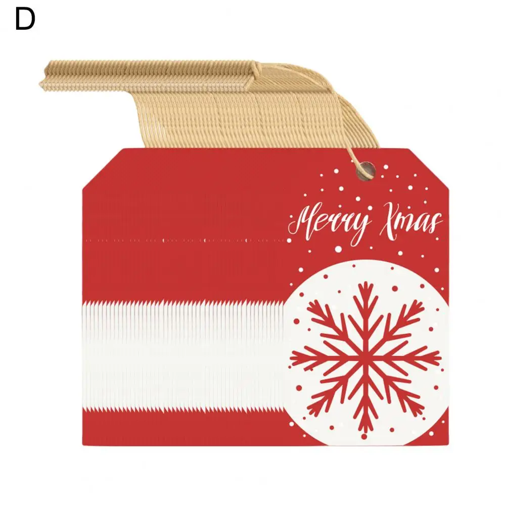 

Рождественские этикетки, экологически чистые рождественские этикетки, долговечные деликатные популярные этикетки с надписью на Рождество, украшения для упаковки