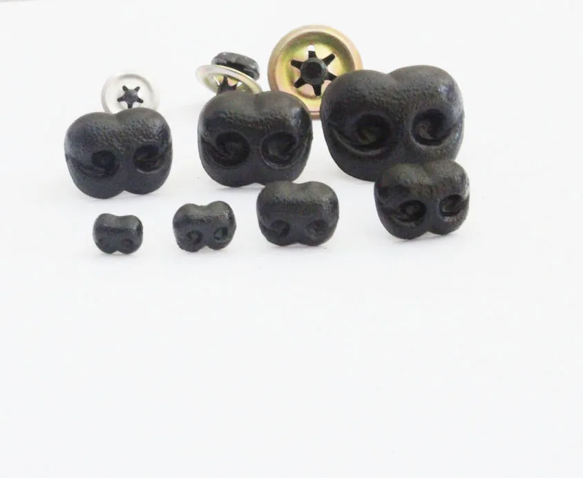 50 шт. новый милый 8 мм-30 мм черный коричневый цвет гладкий стержень пластиковая