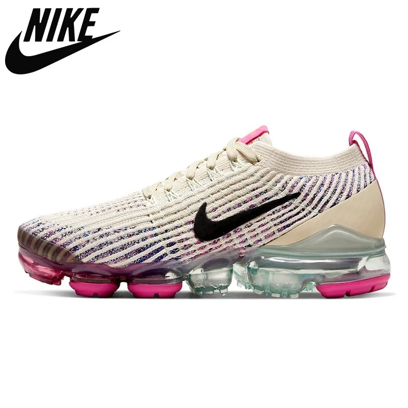 

Authentic Nike Air VaporMax 3.0 Womens Running Shoes Fire Pink Fossil Sneakers Sport Outdoor Athletic size 36-40
