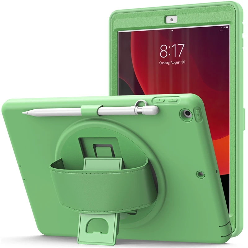

for Apple iPad 9.7 " 2017 2018 mini 4 5 Tablet Case Rugged Duty Tablet Stand Candy Colors Cover for iPad Air 2 Air / Pro 9.7 "