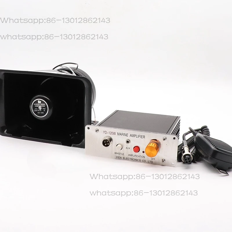 Фото Морской электронный усилитель-колонка DZ-120W, многофункциональный, 100 Вт, с микрофоном №1
