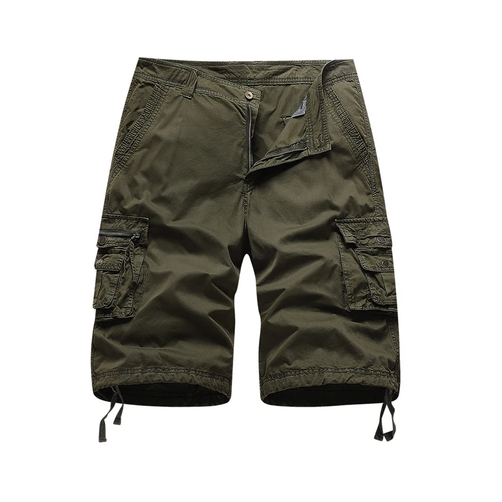 

Men Cargo Shorts Casual Active Belted Shorts Pants Multi Pockets Bottoms Loose Straight Daily Casual Summer Shorts Fast Shipping