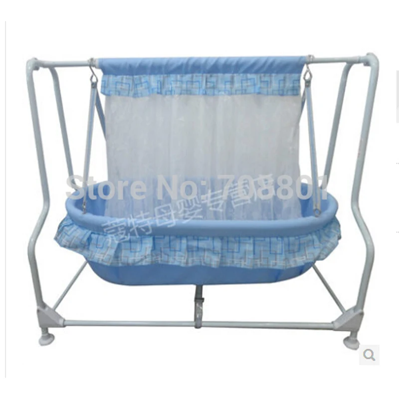 Baby Swing Cradle Bed Baby Mat Bassinet Baby Rocker With Mosquito Net Pillow Mattress