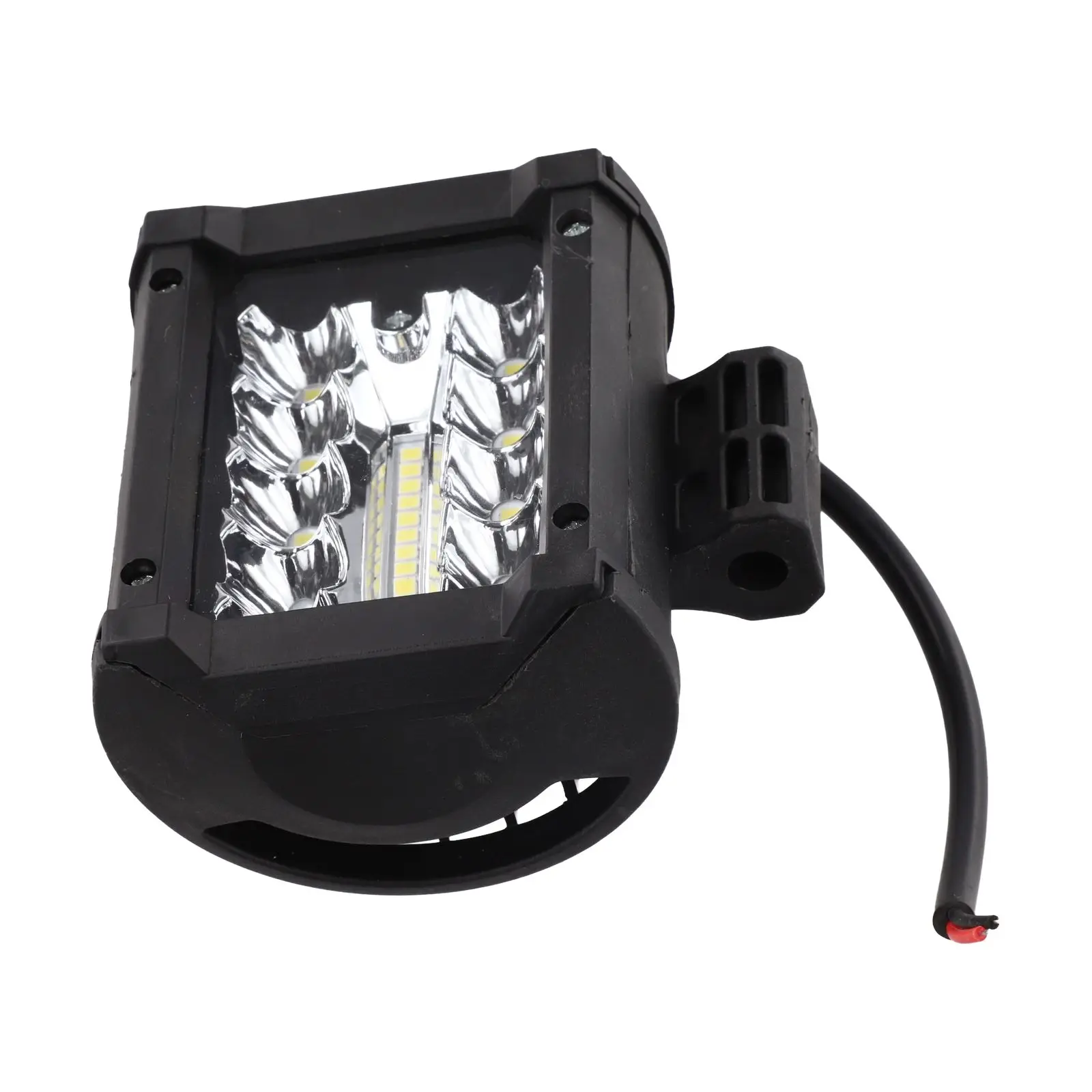 Фото Светодиодная фара-балка 60W 12V: Комбинированный свет (точечный/рассеянный) для яркого рабочего освещения, внедорожных противотуманных фар, для внедорожников, квадроциклов, UTV, а также в качестве головного света. №2