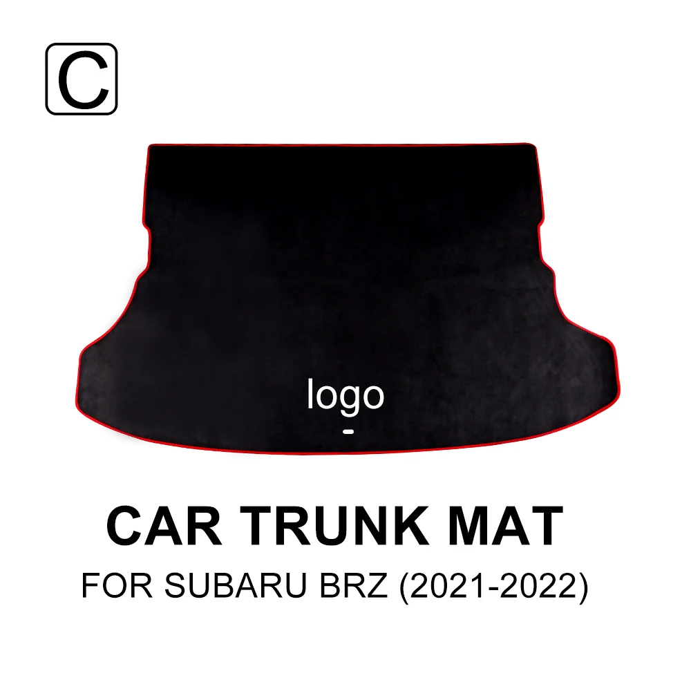

Коврик для Toyota GR86 Subaru BRZ 2021 2022 2023 2024 автомобильный коврик для багажника аксессуары пылезащитный Защитный задний ковер ударопрочный чехол