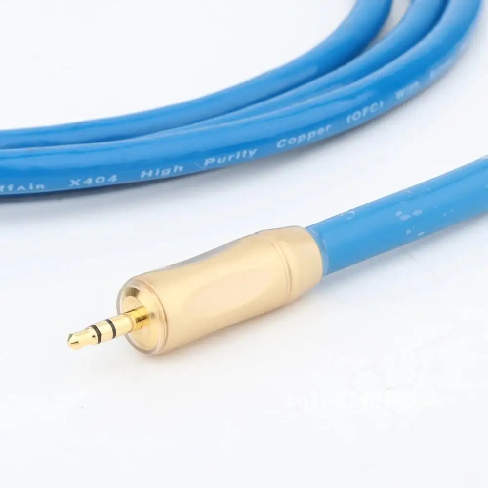 A10 Hi-Fi Canare 3 5 мм-2RCA аудиокабель ПК усилитель мобильного телефона