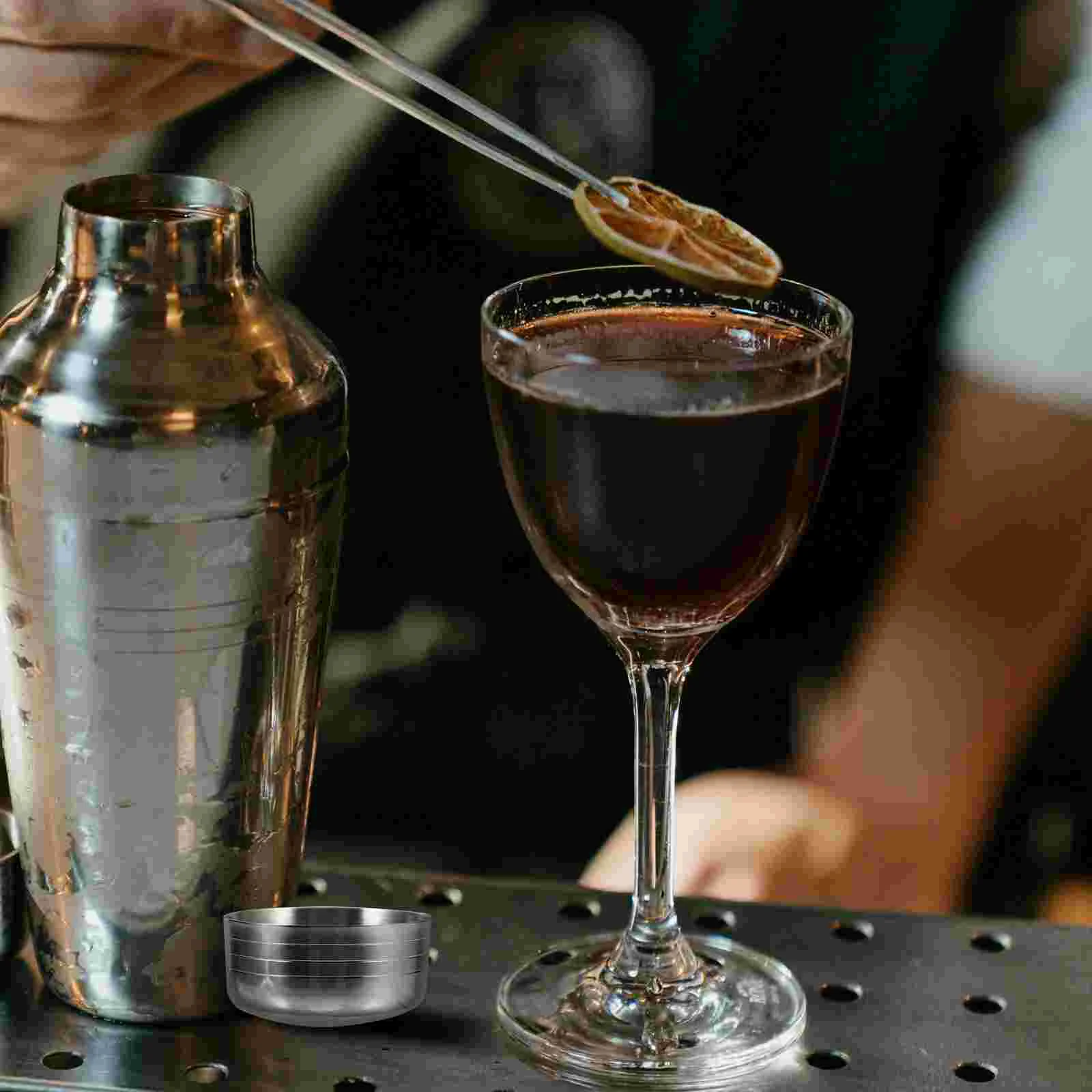 Shake Cup Lid Shaker Cover Supplies Bar Supply Stainless Steel Lemon Replacement