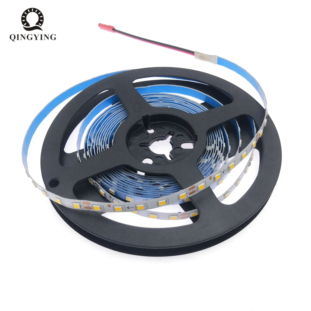 Светодиодная лента SMD2835, лампа с постоянным током 5B10C, 100D/m, теплый и нейтральный белый свет, для панесветильник ильников, 1 м, 2 м, 3 м