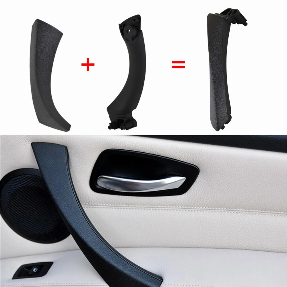 

6pcs For BMW 3-Series E90 E91 318 320 325 328 330 335 Full Set Inner Door Handle Panel Pull Trim Cover Replacement 51419150340