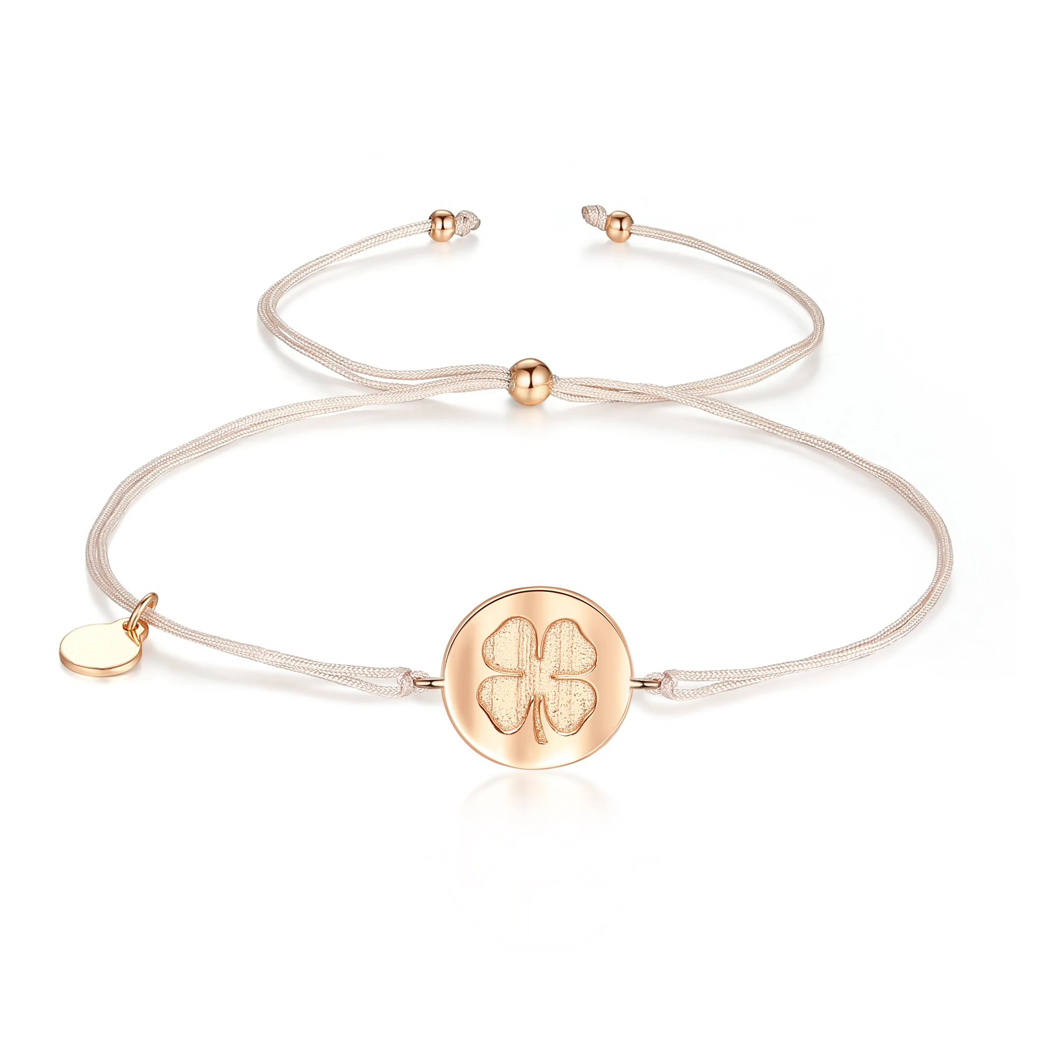 Женский браслет на веревке KALETINE ручной работы из стерлингового серебра 925 пробы с