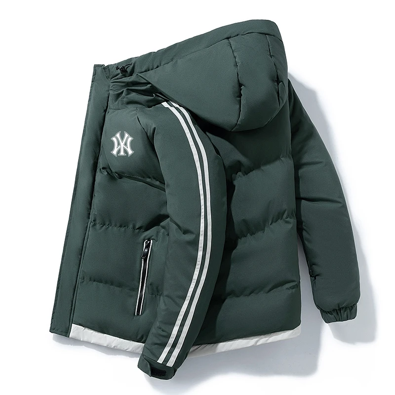 

Осень-зима 2022, модная новинка, мужская повседневная теплая куртка с капюшоном, Водонепроницаемая дышащая куртка с защитой от ветра, Женская