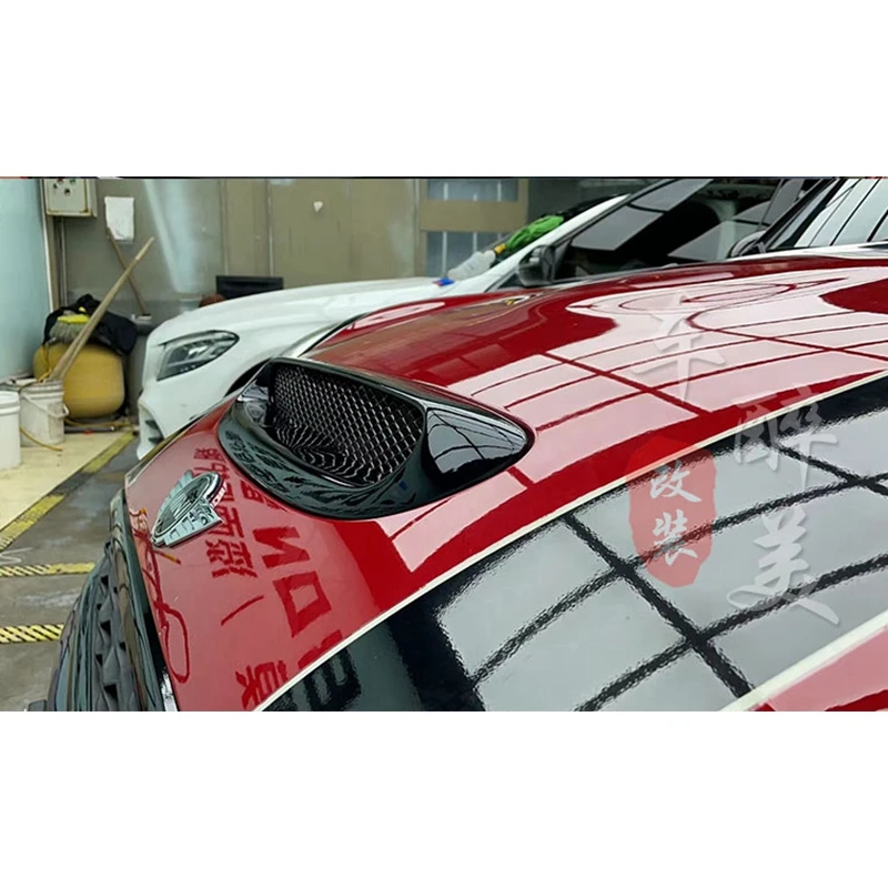 Фото Для Mini Cooper F54 F55 F56 F57 автозапчасти из кованого углеродного и углеродного волокна, капот двигателя, воздухозаборник, крышка гриля №3