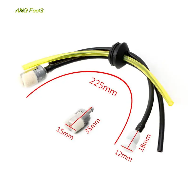 

For Echo 900103 Trimmer Part 3 Hole Fuel Gas Tank Grommet + Fuel Line + Vent Kit GT-200 GT-200 SRM-2100 SRM-210 SRM-225 HC-150