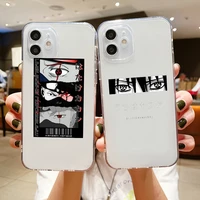 anime naruto japan phone cases for iphone se 2020 6 6s 7 8 11 12 13 mini plus x xs xr pro max transparent shell