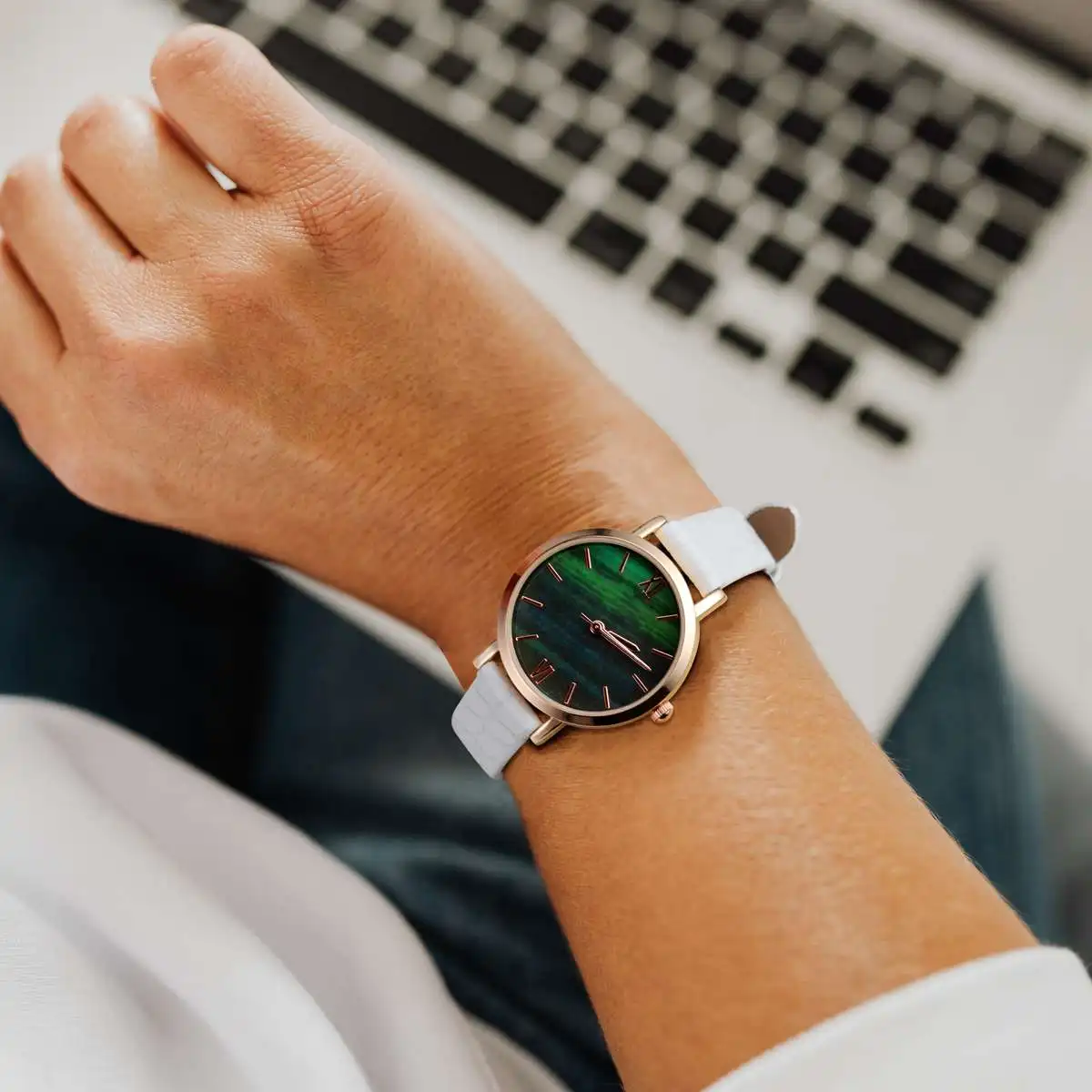 BISONSTRAP Genuine Leather Watch Straps 8mm 10mm 12mm 14mm 16mm 18mm 19mm 20mm for Lady Replacement Band Bracelet for smartwatch