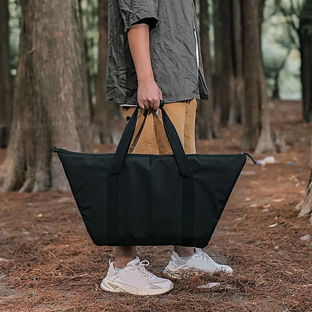 

Convenient Storage Pouch Reusable Multifunctional Splicing Table Pouch Carrying Handle Desk Storage Bag Outdoor Accessory
