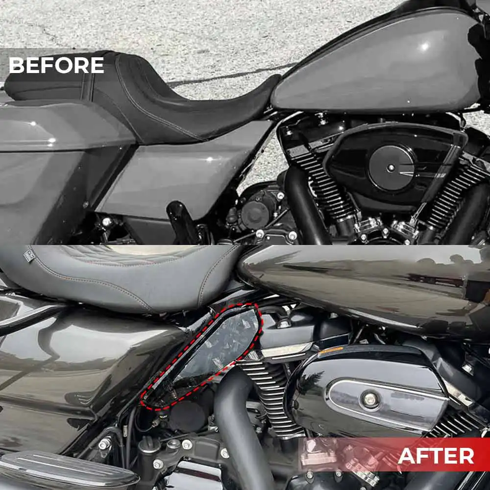Фото Теплозащитные дефлекторы для мотоциклов, 1 пара, для Harley-Davidson Road Glide ST Special FLTRXSTSE 2024 2025 2026 и новее №5