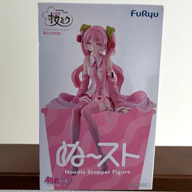 В наличии: Фигурка FuRyu Noodle Stopper Hatsune Miku -Sakura Miku 2026- из ПВХ, 14 см, коллекционная модель аниме-персонажа (art.: 3920d44502c8b) - 3920d44502c8b