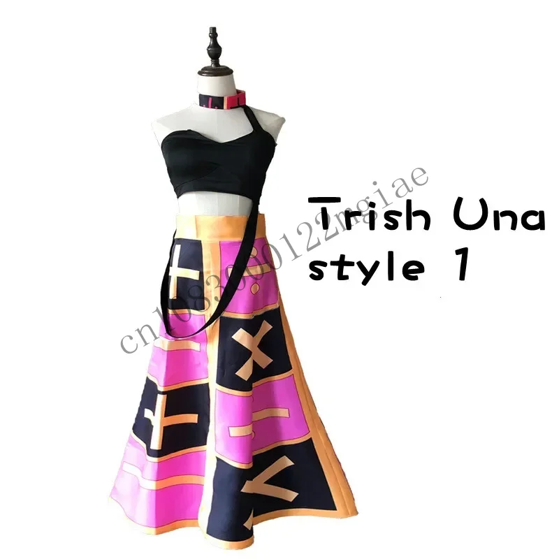 Новый аниме JoJo's Bizarre Adventure Stone Ocean Jolyne Cujoh Trish Una полный комплект карнавальный