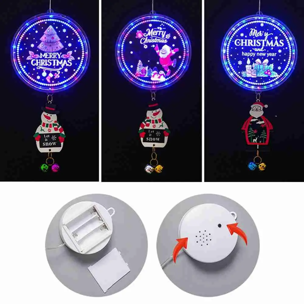 

Window Decor Merry Christmas Xmas Navidad Fairy Lights Christmas LED Light Wall Decor Lamp Curtain Light