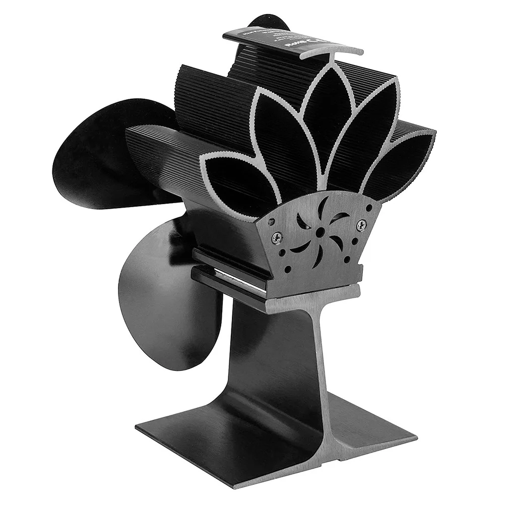 

Stove Fan Wood Heat Powered Fireplace Burning Warm Air Silent Accessories Small Indoor Pellet Reclaimer Stoves