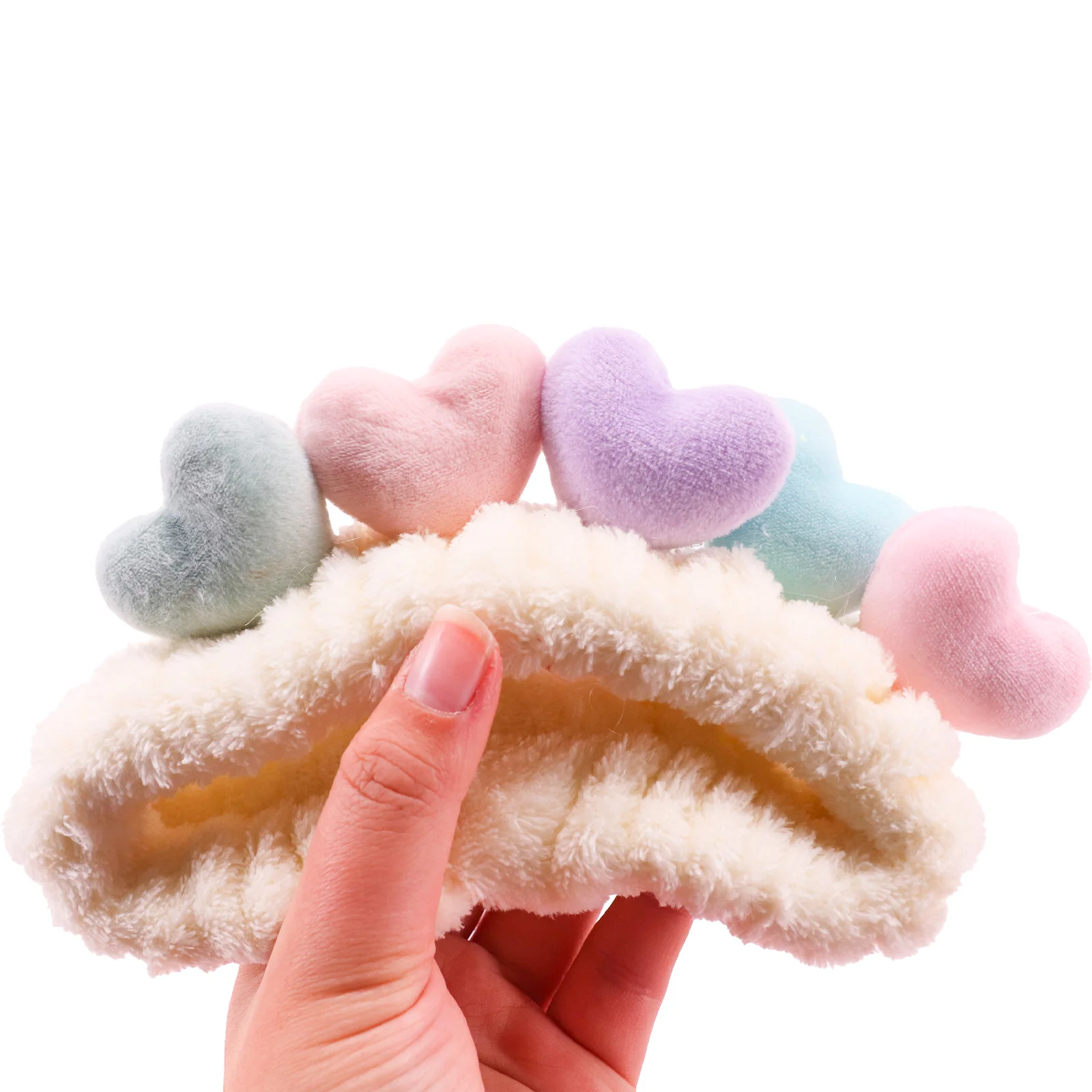 1PC Hair Band Glasses Doll Accessories for 30cm LaLafanfan Duck Plush Dolls Outfit Headband Sweater for 20-30cm Plush Toy images - 6