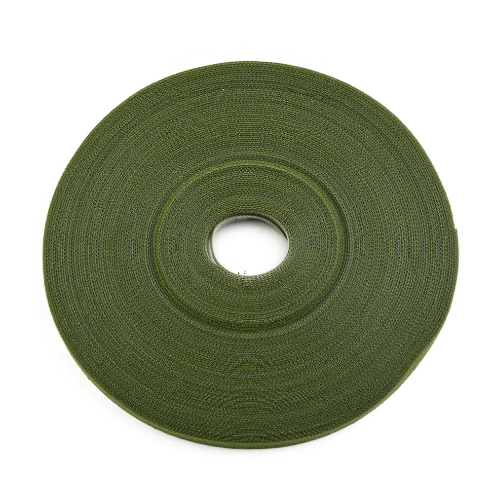 

25 м, зажим для растений, Бамбуковая трость, оболочка, Зеленый Садовый шпагат, регулируемая кабельная стяжка, поддержка, совершенно новый, прочный