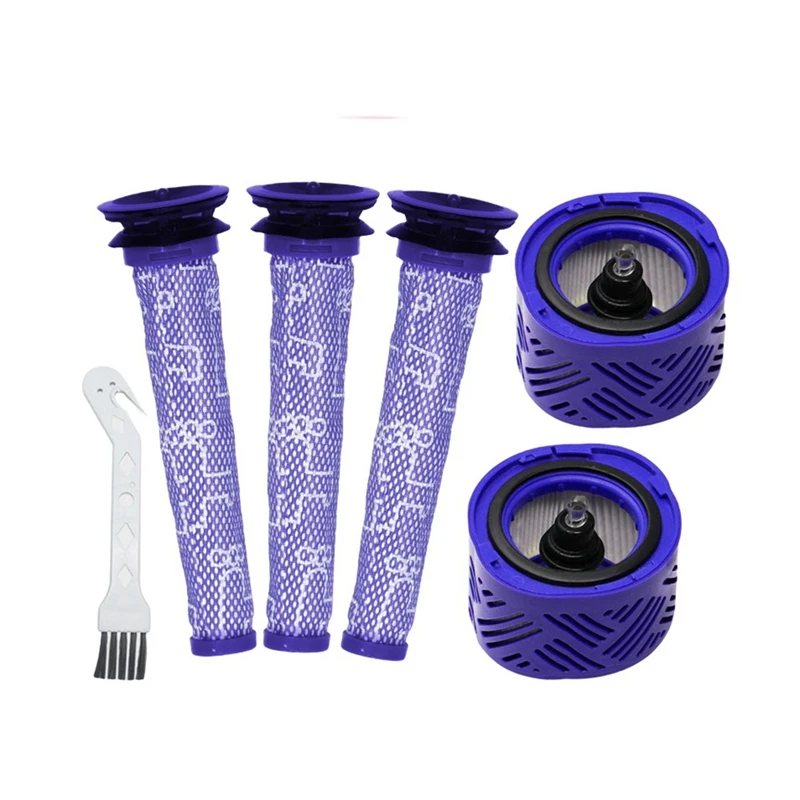 

Комплект фильтров AD-Pre-Filter & Post-Motor HEPA для пылесосов Dyson V6 DC59 965661-01 / 966741-01