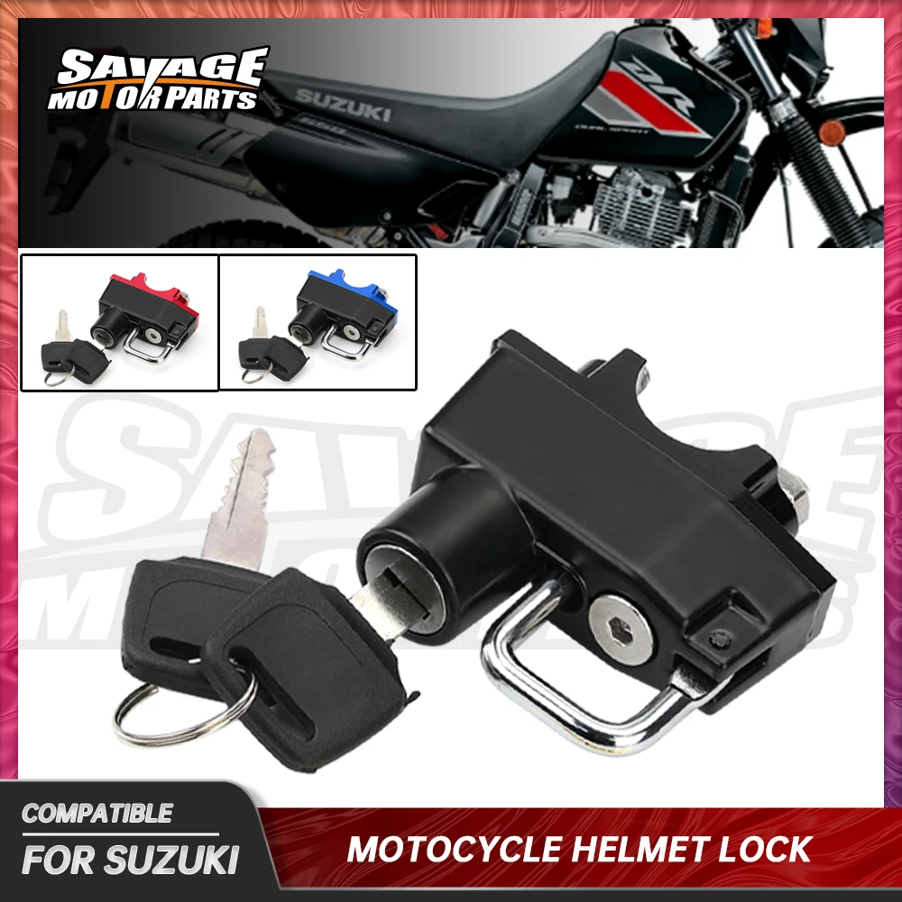 

Off-Road Helmet Lock For SUZUKI DR200 DR250 DR350 DR650 S/SE/R/ DR125 Motorcycle Parts Locks Latches Key Padlock Anti-Theft