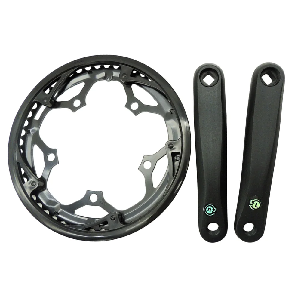 

Bike Parts Pair Cranks Mountain Bike Sturdy 130 BCD Chainring 170MM 52T 8 9Speed 130BCD High Hardness Brand New