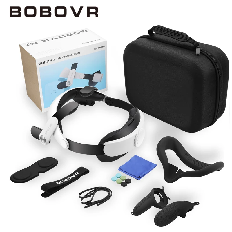 

Регулируемый галогенный ремешок BOBOVR M2 для Oculus Quest 2, удобный ремешок с дисперсией силы тяжести C2, чехол для Quest 2, аксессуары