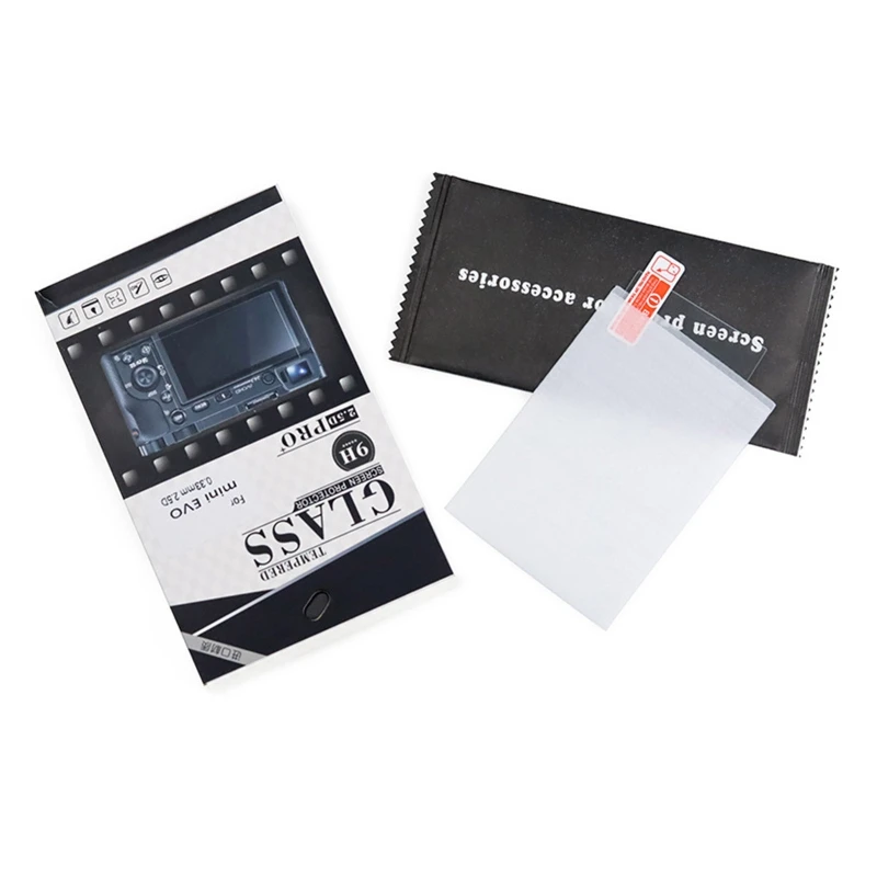 

Screen Protector for Mini EVO Instant Camera Screen Protector 9H Hardness Tempered Glass Saver Anti-Scrach Anti-Bubble