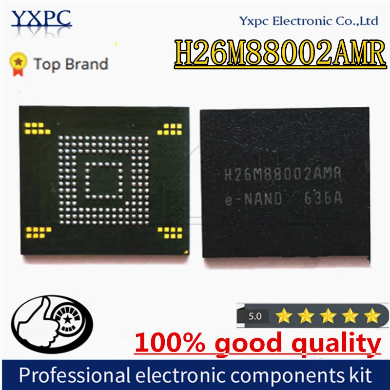 

H26M88002AMR 5.1 UFS BGA153 128GB EMMC 128G Flash Memory IC Chipset with balls