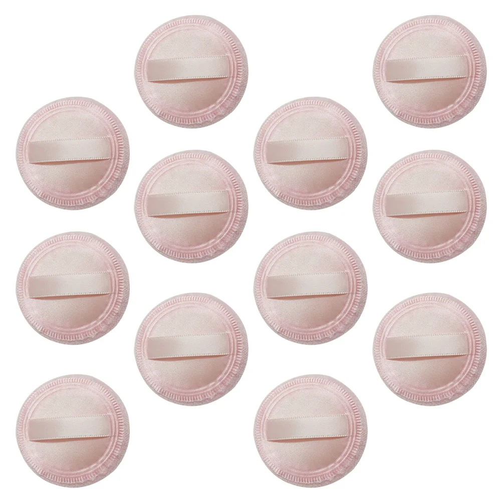 

Puffs Puff Makeup Tool Velour Cotton Fluffy Loose Supple Simple Face Body Concealer Sponge Blender Pads Sponges Reusable Beauty