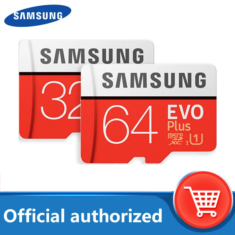 100% original SAMSUNG Memory Card Micro SD Card 128GB 512G 256GB 32G 64GB Microsd SDHC SDXC Grade EVO+ C10 4KHD UHS TF SD Cards